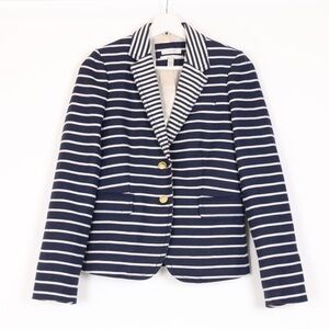 J. Crew Schoolboy Striped Blazer